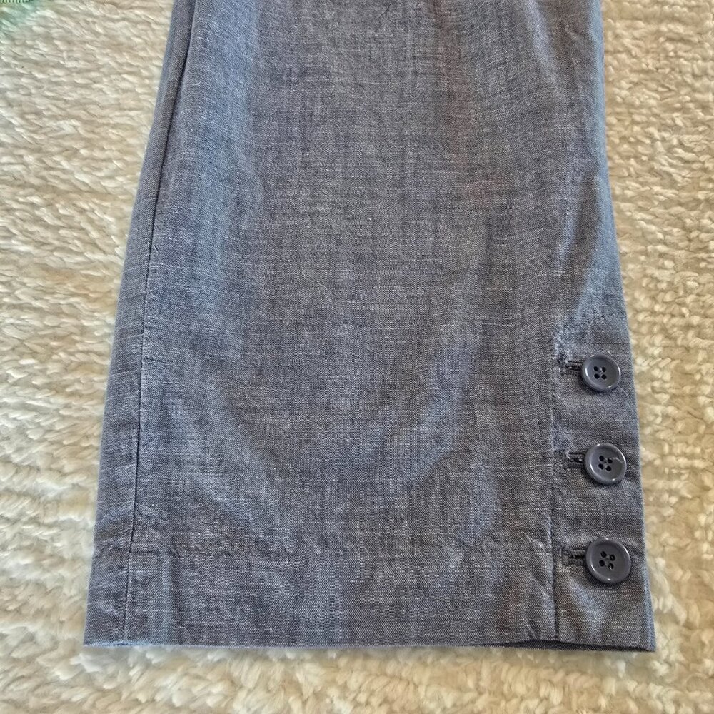 Talbots Sky Blue Perfect Cropped Pants Size 16 - Picture 13 of 16